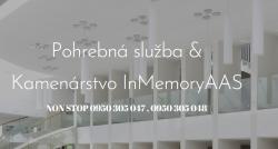 Pohrebná služba a kamenarsto InMemoryAAS Hurbanovo